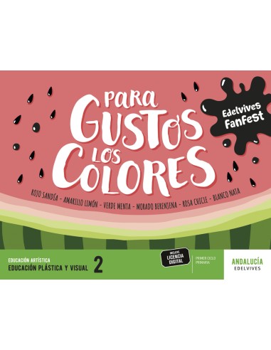 EDUCACION PLASTICA Y VISUAL 2ºPRIMARIA FANFEST ANDALUCIA 2023